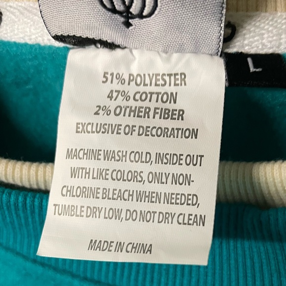 Vintage 1990s Peacock Feather Cute Crewneck Sweater / Double Collar Embroidered - Picture 3 of 8